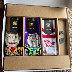 BNIB - Limited Edition Stance Toy Story Set - Large